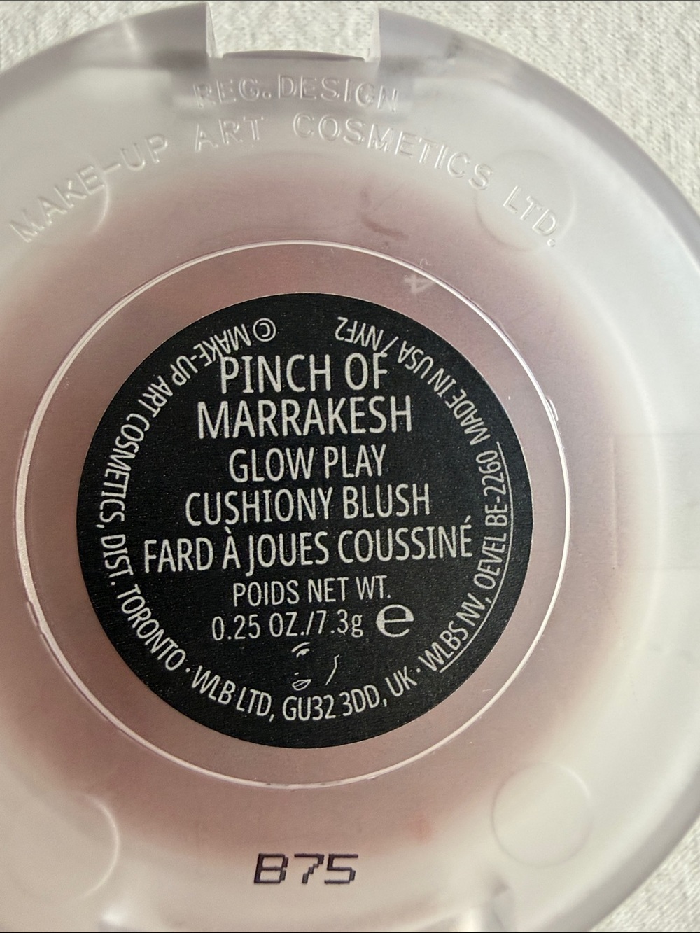 MAC Cosmetics Cream Blush — pinch of marrakesh - Picture 2 of 3